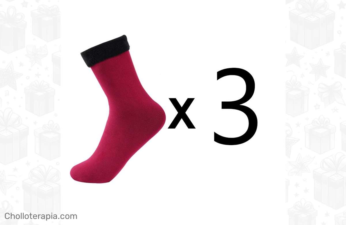 ¡Pies calentitos y a la moda este invierno con estos calcetines de terciopelo!