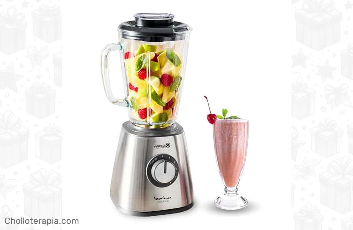 ¡Potencia y calidad en tu cocina con la batidora de vaso Moulinex Blendforce Cristal!