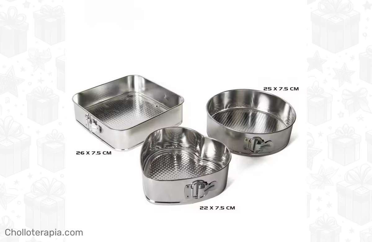 ¡Renueva tu cocina con nuestros moldes de horno desmontables de alta calidad! ¡Haz tus postres favoritos como un profesional!