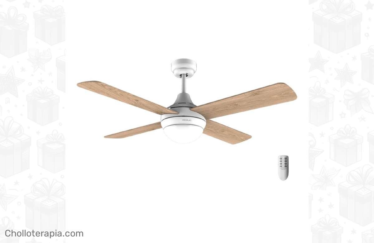 ¡Renueva tu hogar con frescura y estilo gracias al ventilador de techo Cecotec! ¡Aprovecha ya esta oferta limitada!