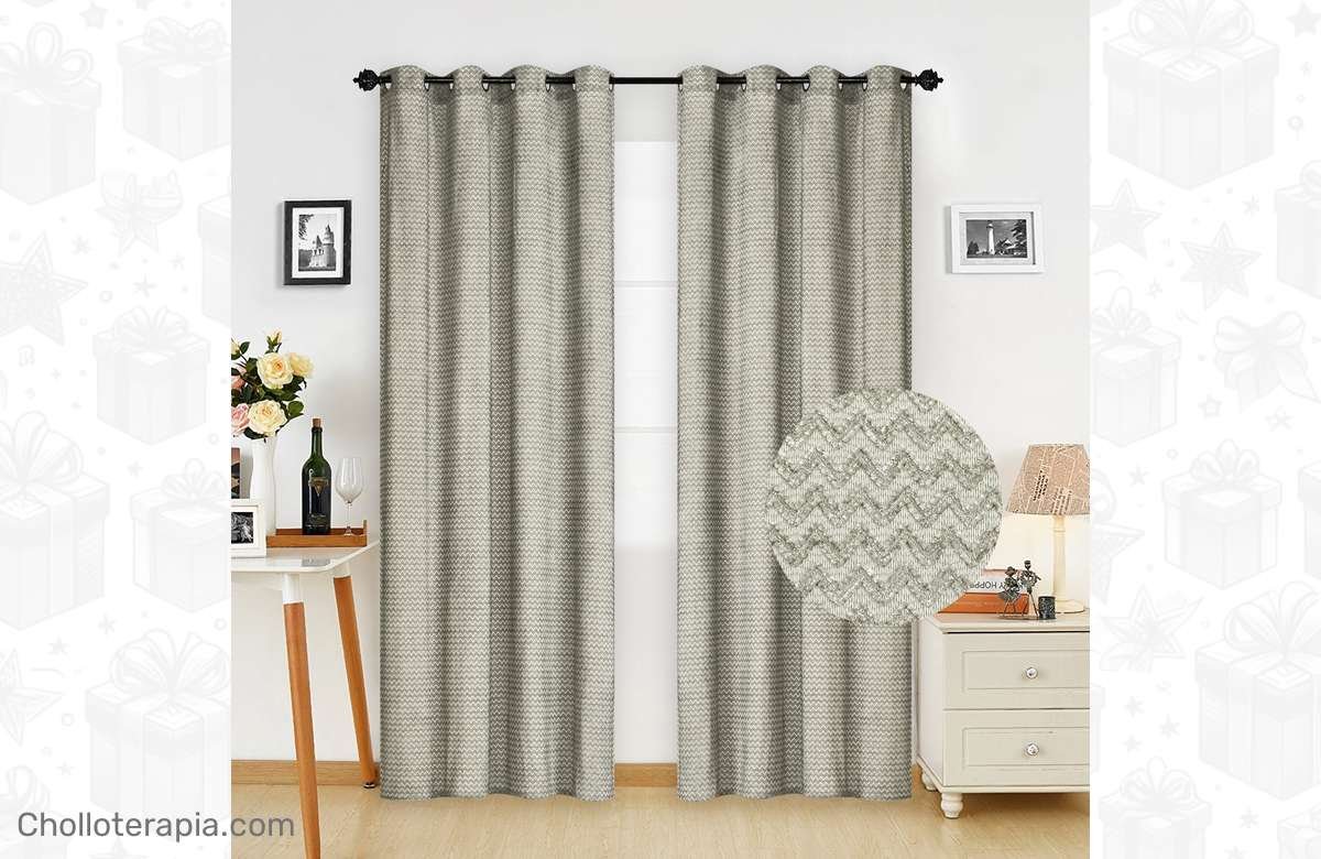 ¡Renueva tu hogar con las increíbles cortinas Meishida – Pack de 2!