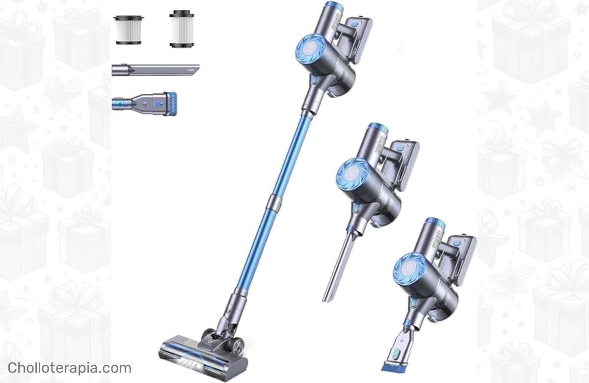 ¡Sácale brillo a tu hogar con esta aspiradora inalámbrica en descuento!