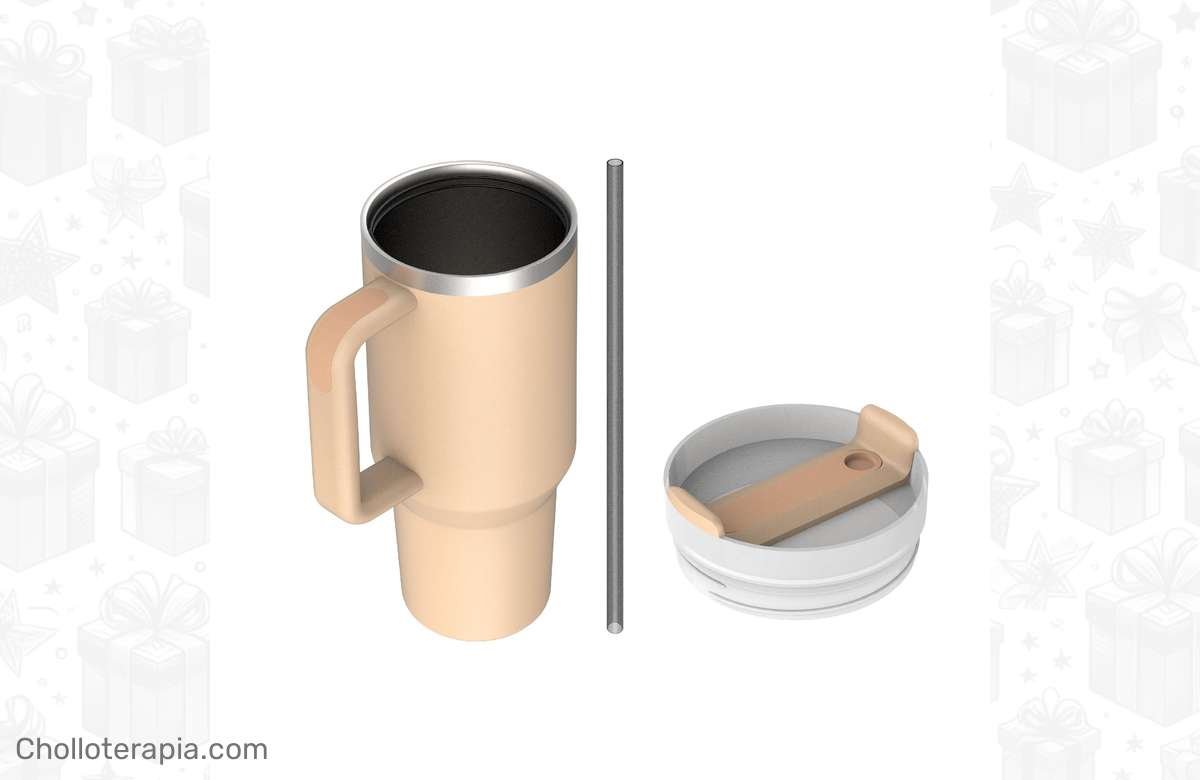 ¡Taza Termo de Viaje para mantener tu bebida caliente por horas! ¡Compra ahora y no te arrepentirás!