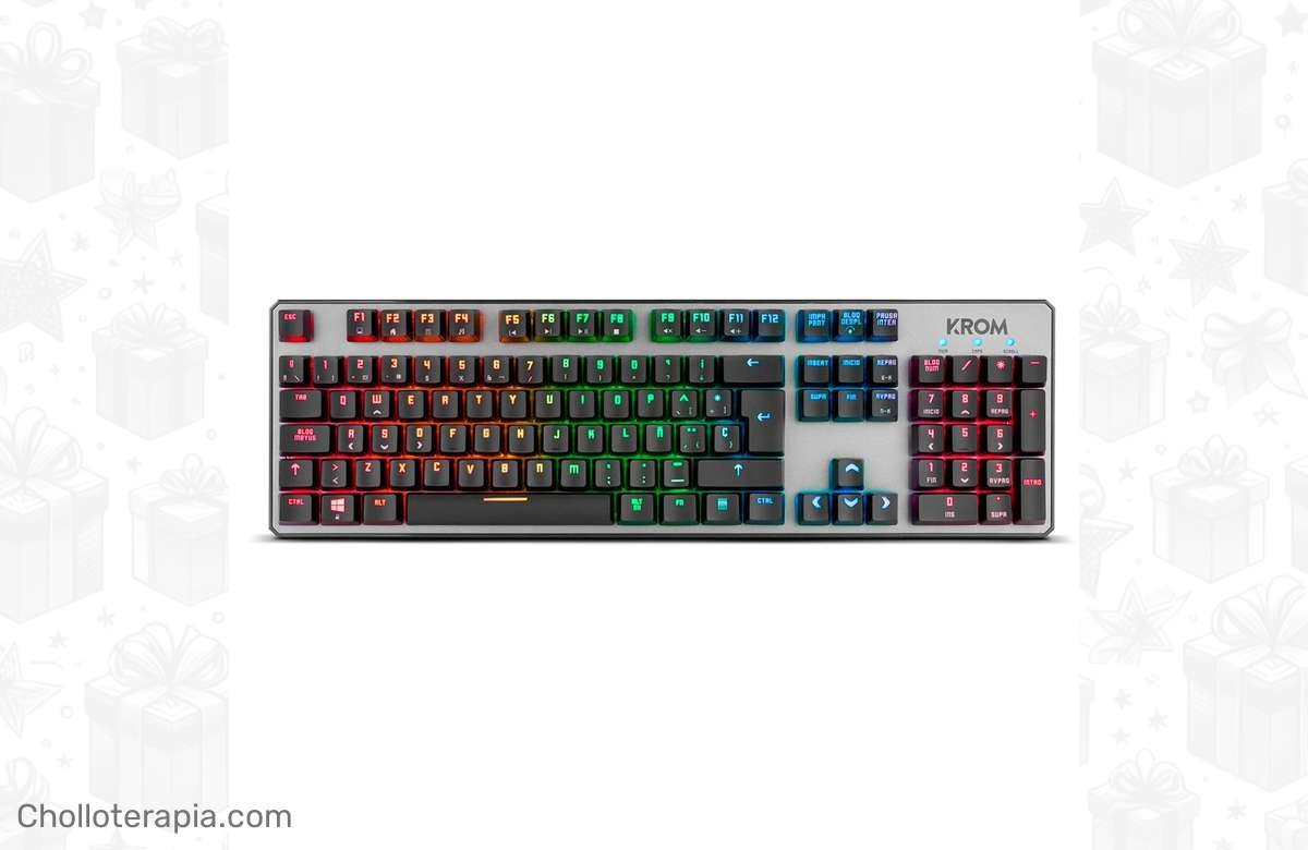 Consigue tu Krom Gaming Kernel con iluminación RGB ¡Ahora en oferta!