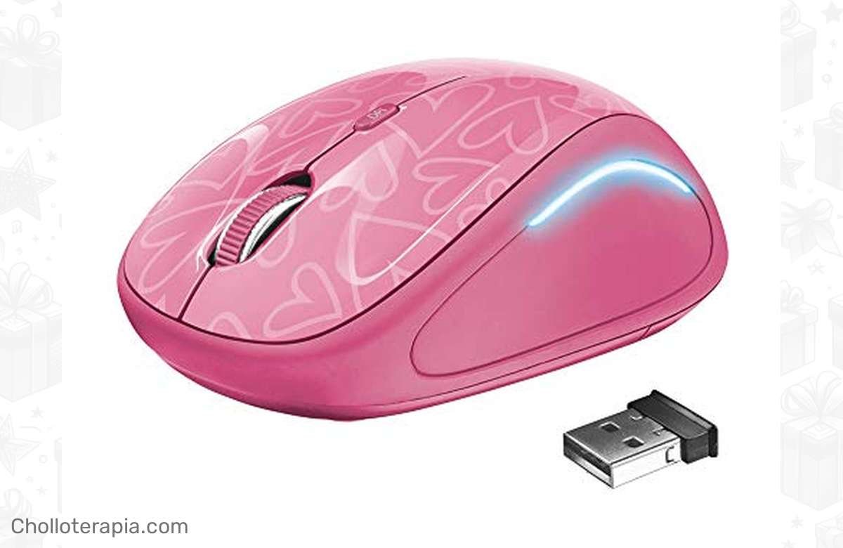 Consigue tu Trust Yvi FX con descuento ¡Ilumina tu vida con el ratón rosa!