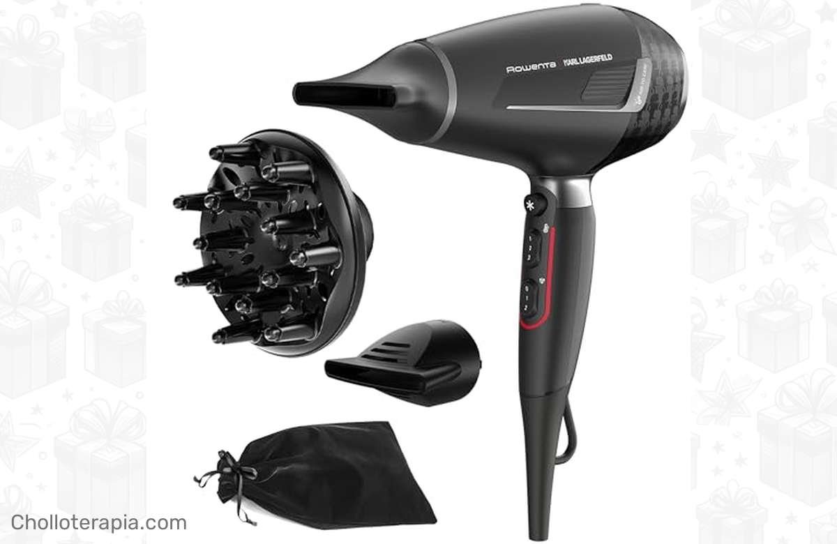 Consigue un cabello digno de pasarela con este secador de pelo de Rowenta x Karl Lagerfeld a precio de locura. ¡Aprovecha ya!