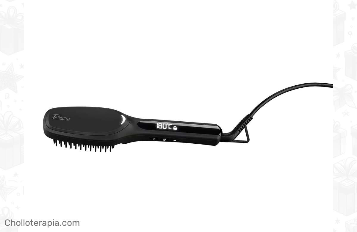 Consigue un cabello liso en segundos con el cepillo alisador más rápido.