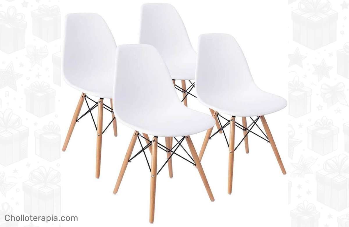 Consigue ya tu juego de sillas DSW para darle estilo a tu comedor