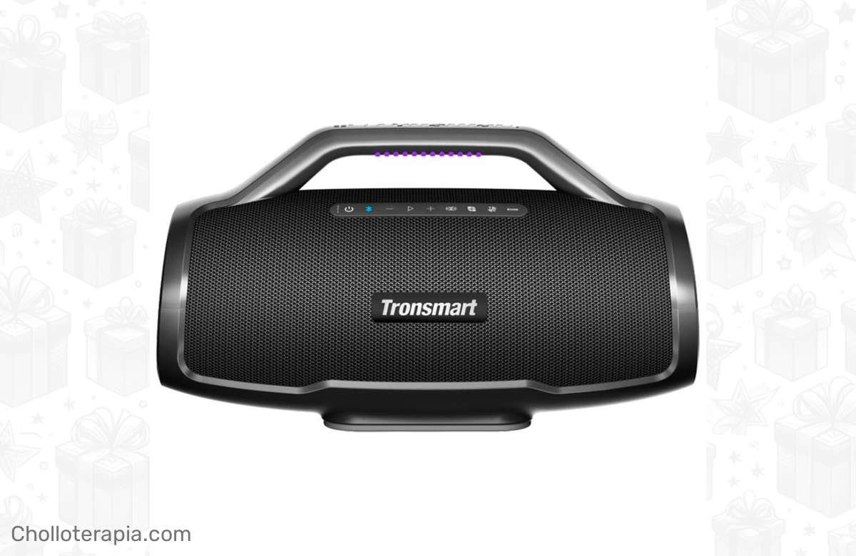 Dale vida a tu música con este altavoz Bluetooth todo terreno