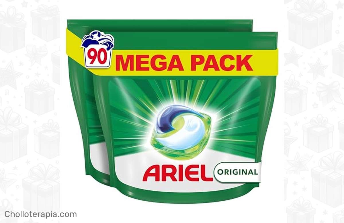 Descubre el detergente Ariel All-in-One: ¡90 lavados en una sola cápsula! ¡Compra ahora y ahorra como nunca!