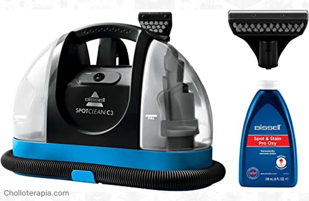 Haz que tus alfombras y tapicería brillen como nuevas con BISSELL SpotClean C3 a precio de locura. ¡Aprovecha ahora!