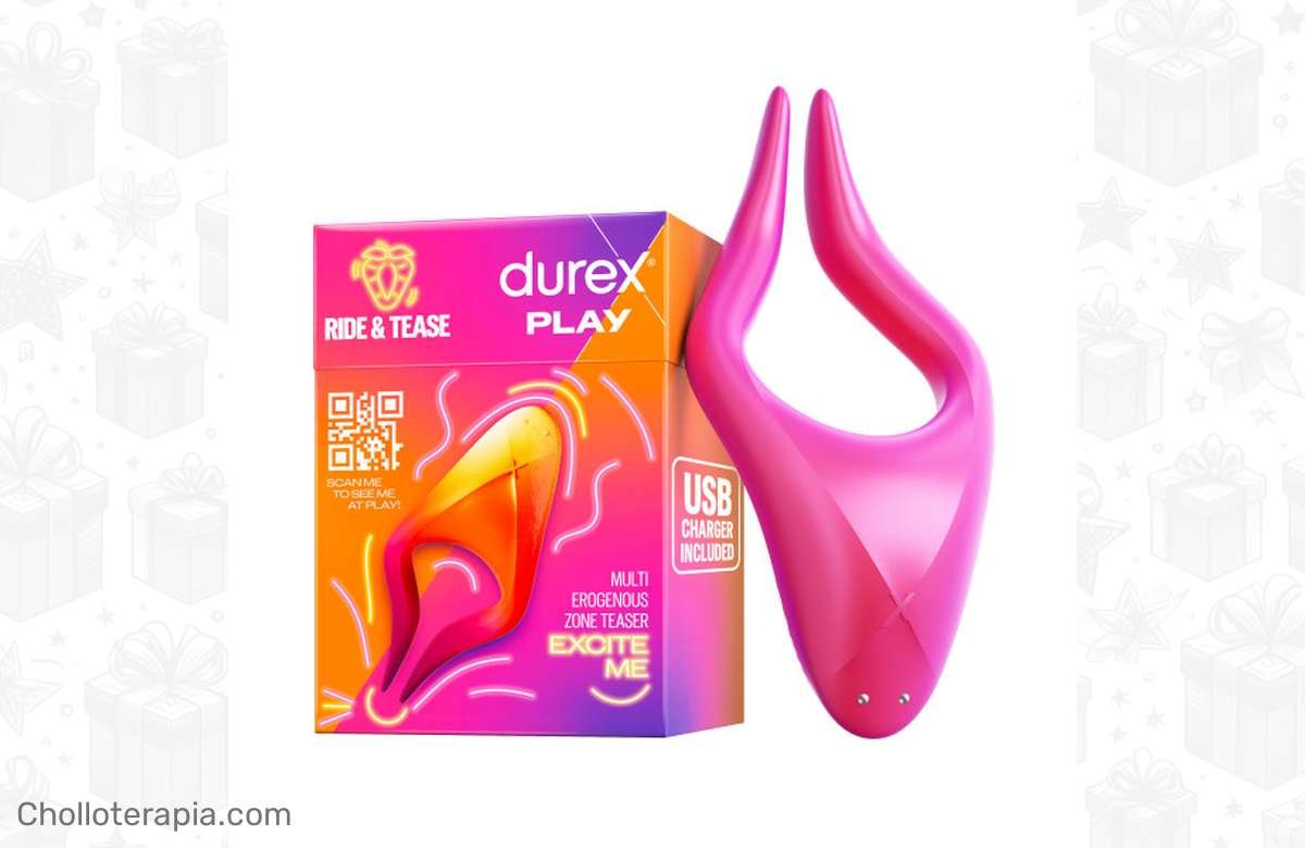 Increíble oferta: Durex Vibrador Estimulador Multi Uso RIDE & TEASE ¡Consigue el máximo placer ahora!