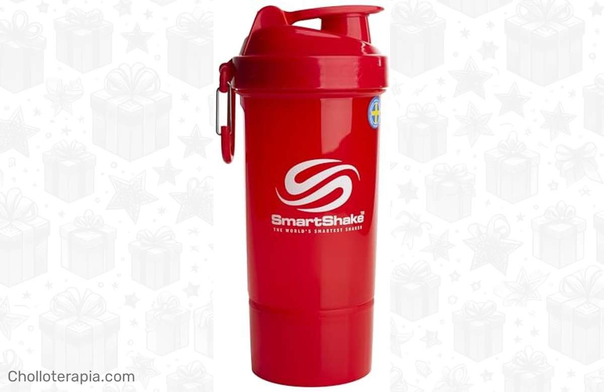 Llegó el momento de lucirte en el gym con tu Smartshake O2GO One Plastic Proteína Shaker Bottle