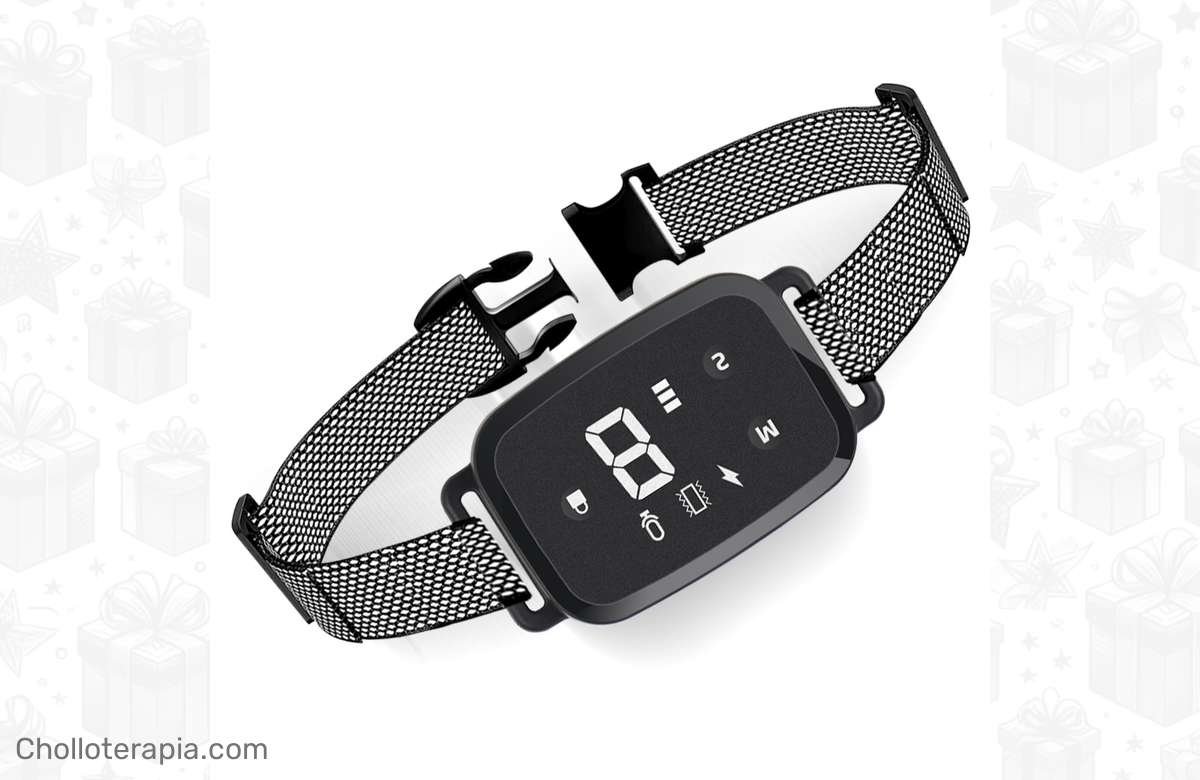 ¡Adiós a los ladridos molestos! ¡Collar antiladridos automático para perro a prueba de agua y recargable!