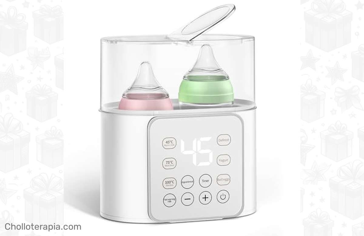 ¡Adiós al frío con el calentador de biberones TAIKOUL 9 en 1! ¡No te quedes sin el tuyo!