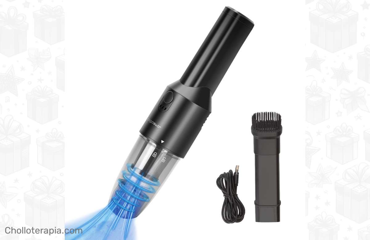 ¡Adiós al polvo con esta increíble aspiradora inalámbrica! ¡No te la pierdas!