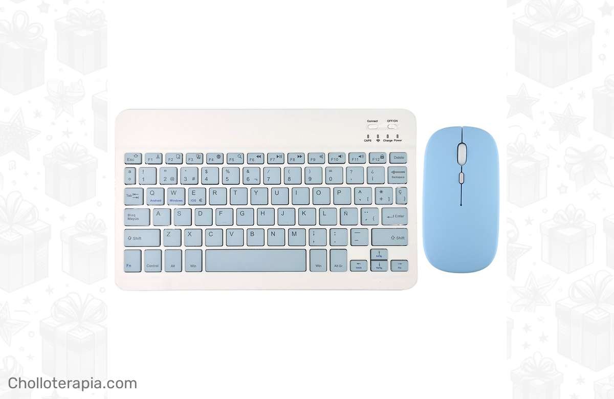 ¡Ahorra con este pack de teclado y ratón inalámbricos para iPad Air 5, 4 Pro, 11! ¡No te quedes sin el tuyo!