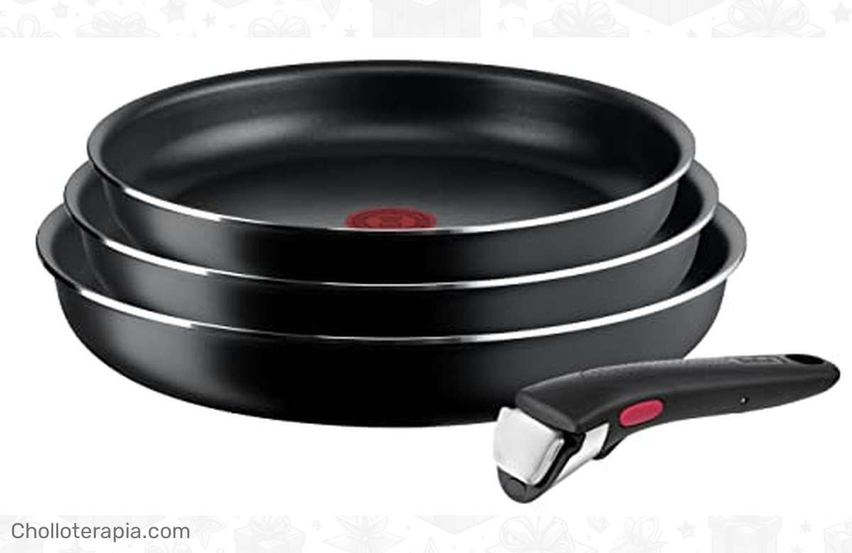 ¡Ahorra espacio en tu cocina con estas sartenes Tefal antiadherentes!