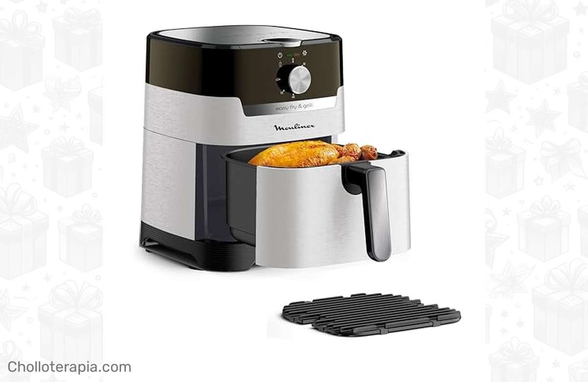 ¡Ahorra tiempo y dinero con la freidora de aire Moulinex Easy Fry 4,2 L!