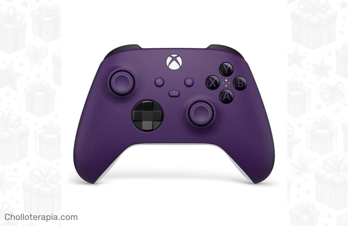 ¡Aprovecha el chollo del Mando inalámbrico Xbox púrpura astral! ¡Solo para gamers de verdad!