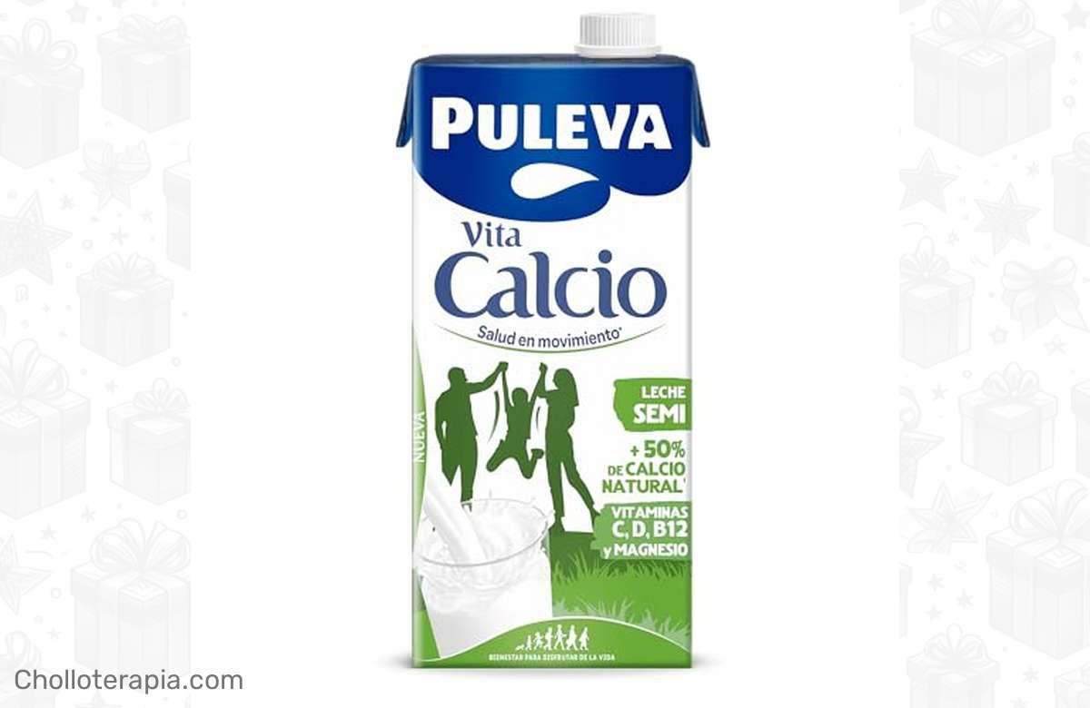 ¡Aprovecha la oferta: Puleva Vita Calcio Semidesnatada 6x1L! ¡Energía pura para ti!