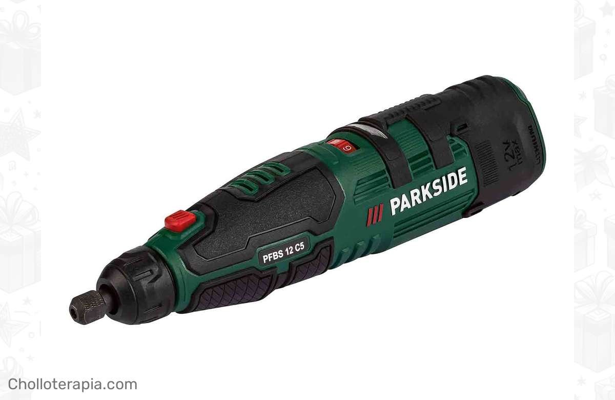 ¡Aprovecha la oferta del día: Taladradora lijadora recargable de precisión 12V!