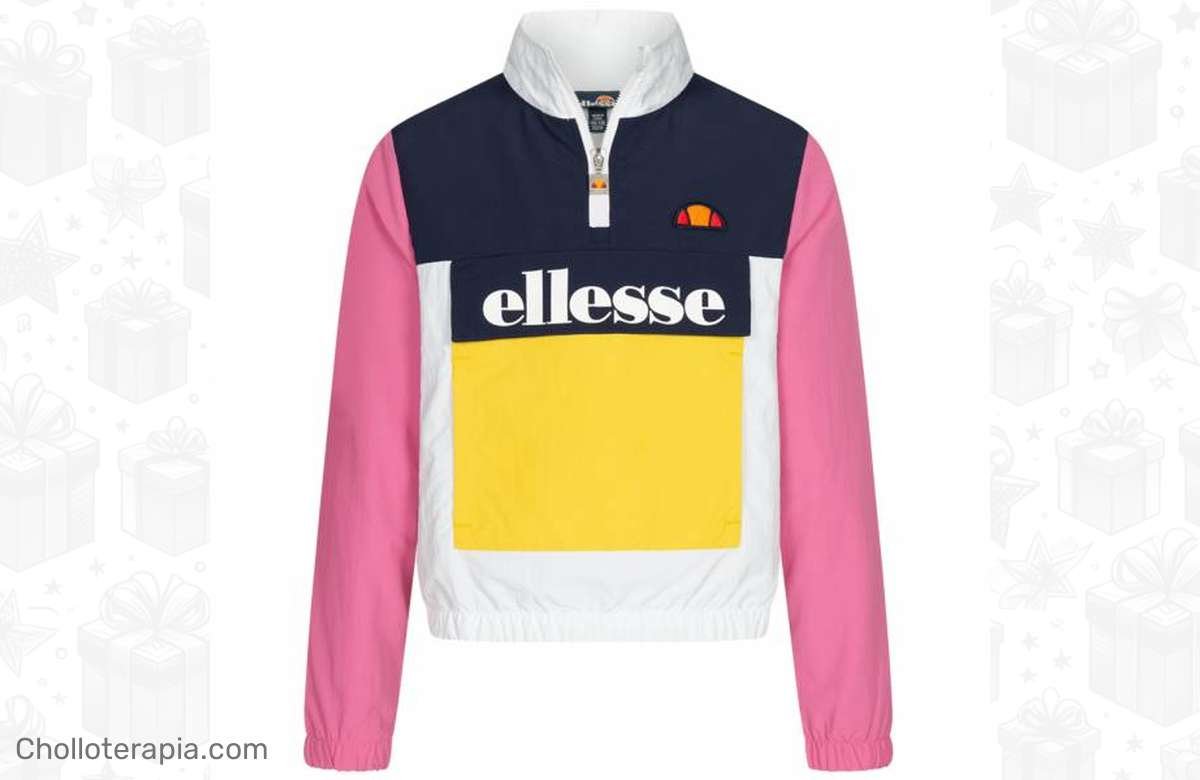 ¡Aprovecha ya! Cortavientos ellesse Balso para niñas con cremallera – ¡Solo por tiempo limitado!