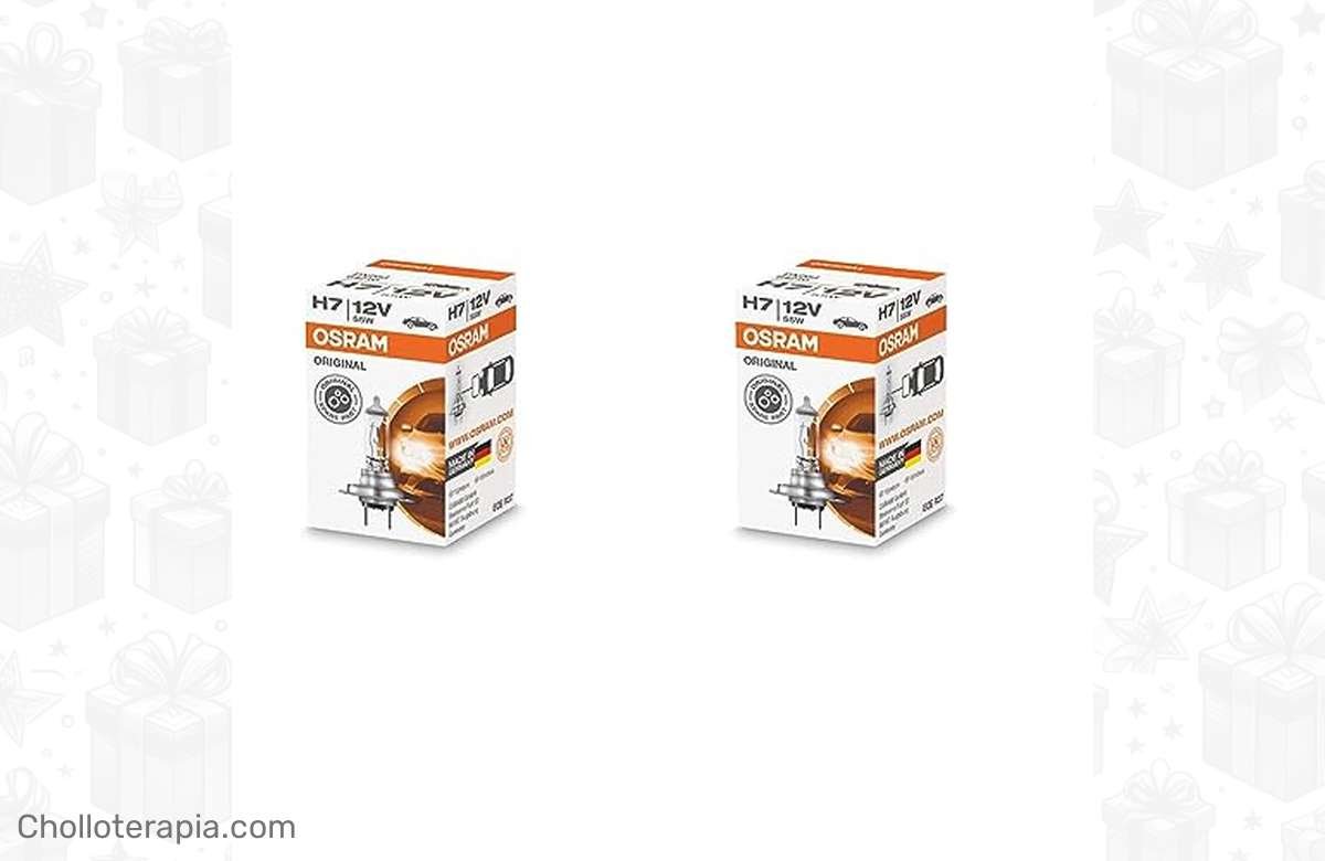 ¡Aprovecha ya! Pack de 2 Halógenos H7 a precio de infarto