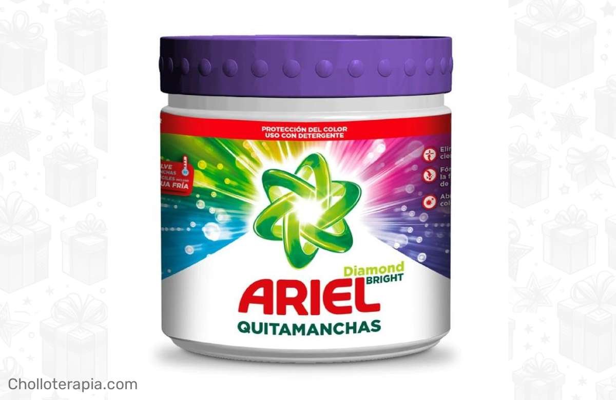¡Ariel quitamanchas COLORES en polvo a mitad de precio! ¡Corre que vuelan!