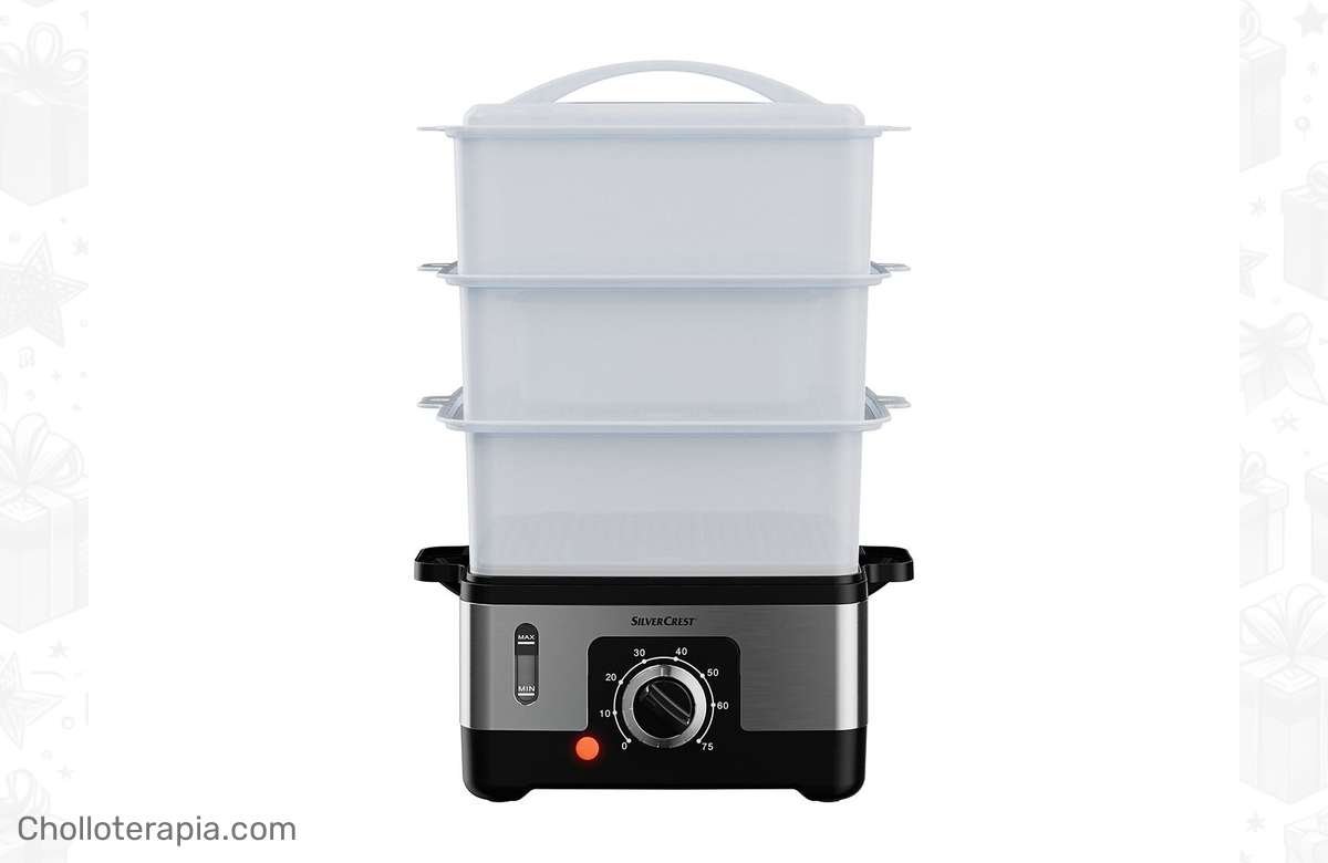 ¡Arrasa con este cocedor electrico al vapor de 950 W a un precio que no podrás resistir!