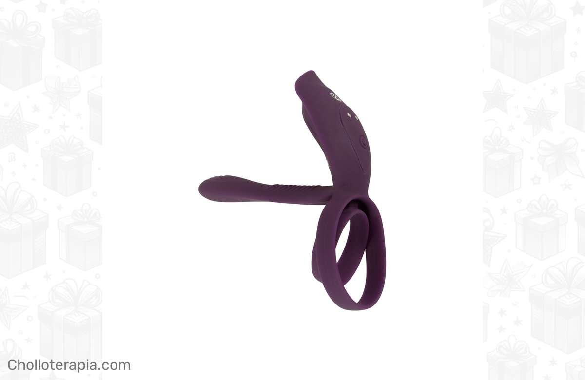 ¡Atrévete a vivir una experiencia única con el anillo vibrador Couples Choice Aura!