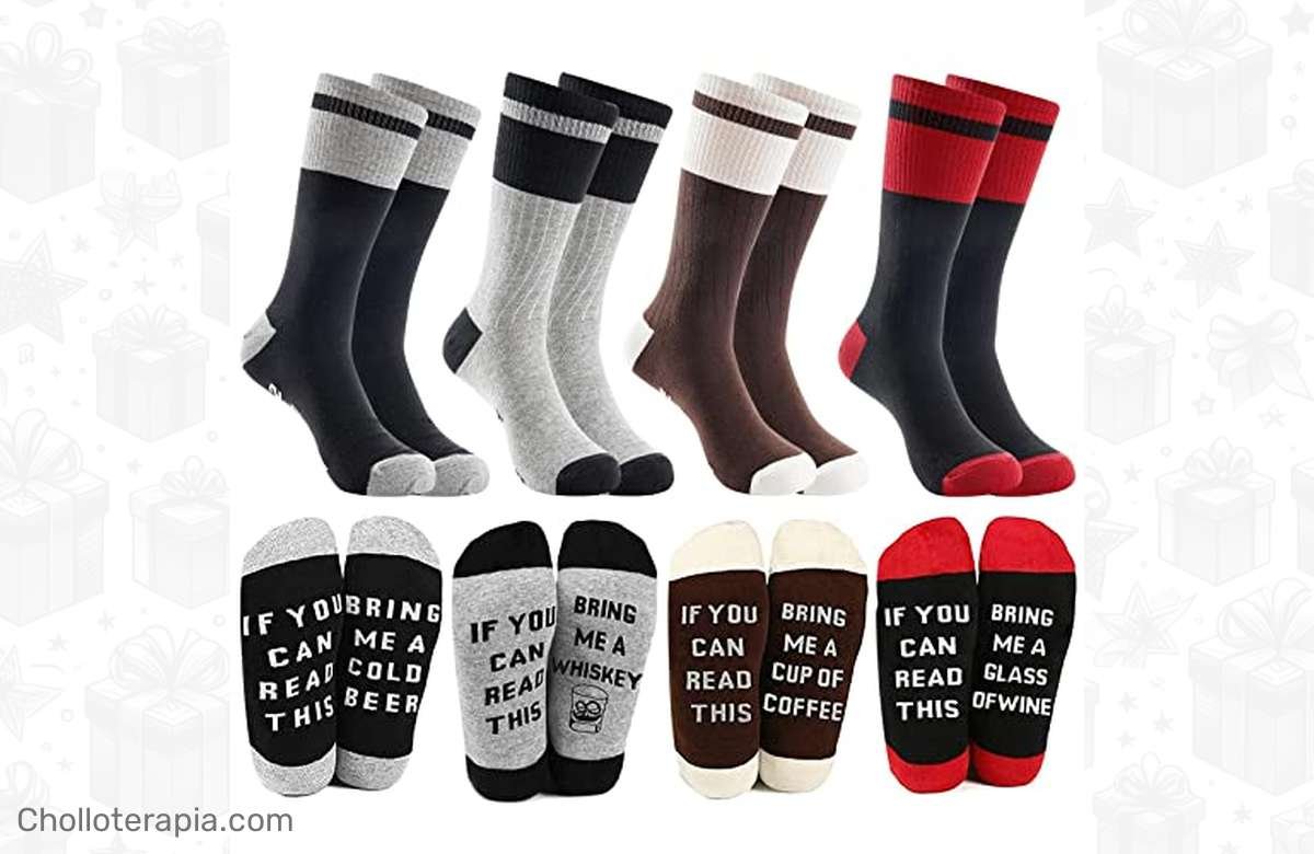 ¡Calcetines divertidos que te traerán tacos y más sorpresas!
