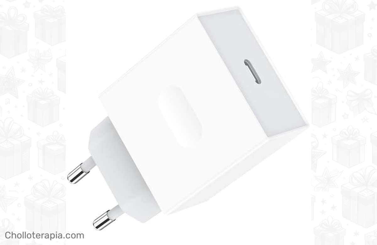 ¡Carga tus dispositivos Apple al instante con este USB C de 25W! ¡No te quedes sin el tuyo!