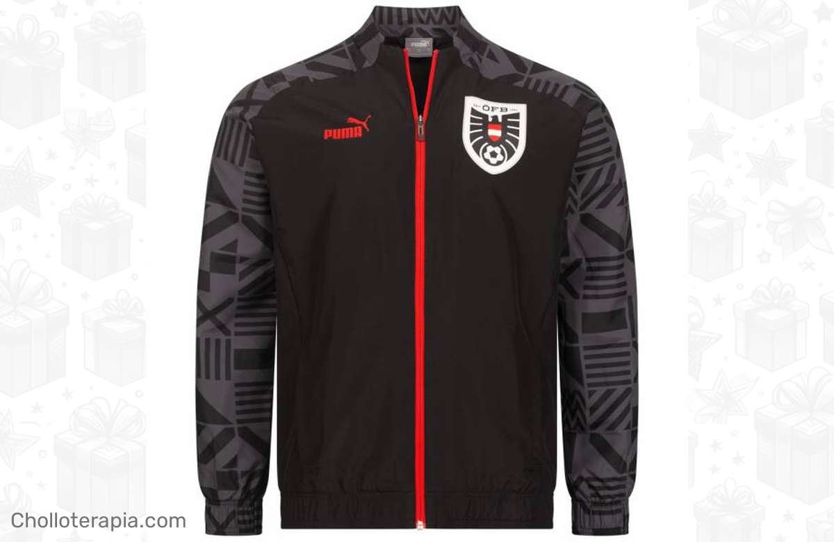 ¡Chollo exclusivo! Chaqueta PUMA Austria Prematch: ¡Precio mínimo garantizado!