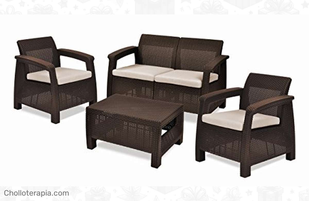 ¡Chollo total! Conjunto de jardín Keter Corfu: ¡Aprovecha ya y disfruta con estilo!