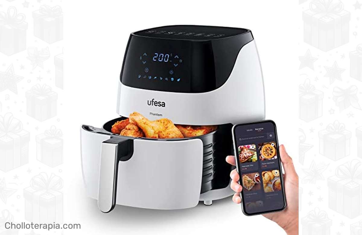 ¡Cocina como un chef con la freidora de aire con WIFI!