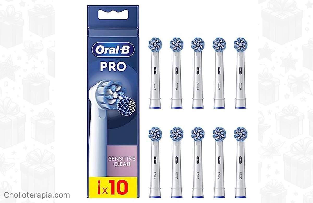 ¡Consigue 10 cabezales originales Oral-B al precio más bajo! ¡Cuida tu boca como nunca antes!