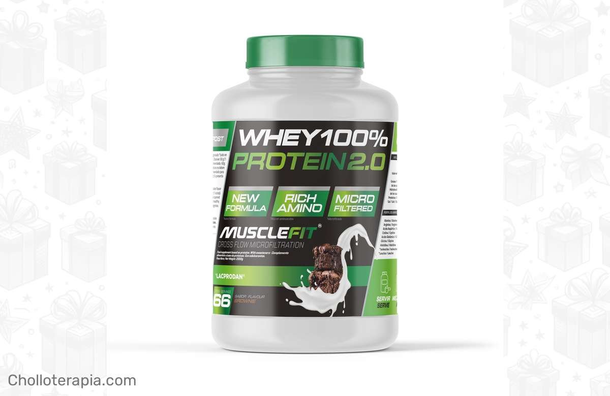 ¡Consigue tu Whey 100% Protein 2kg y alcanza tu mejor versión hoy!