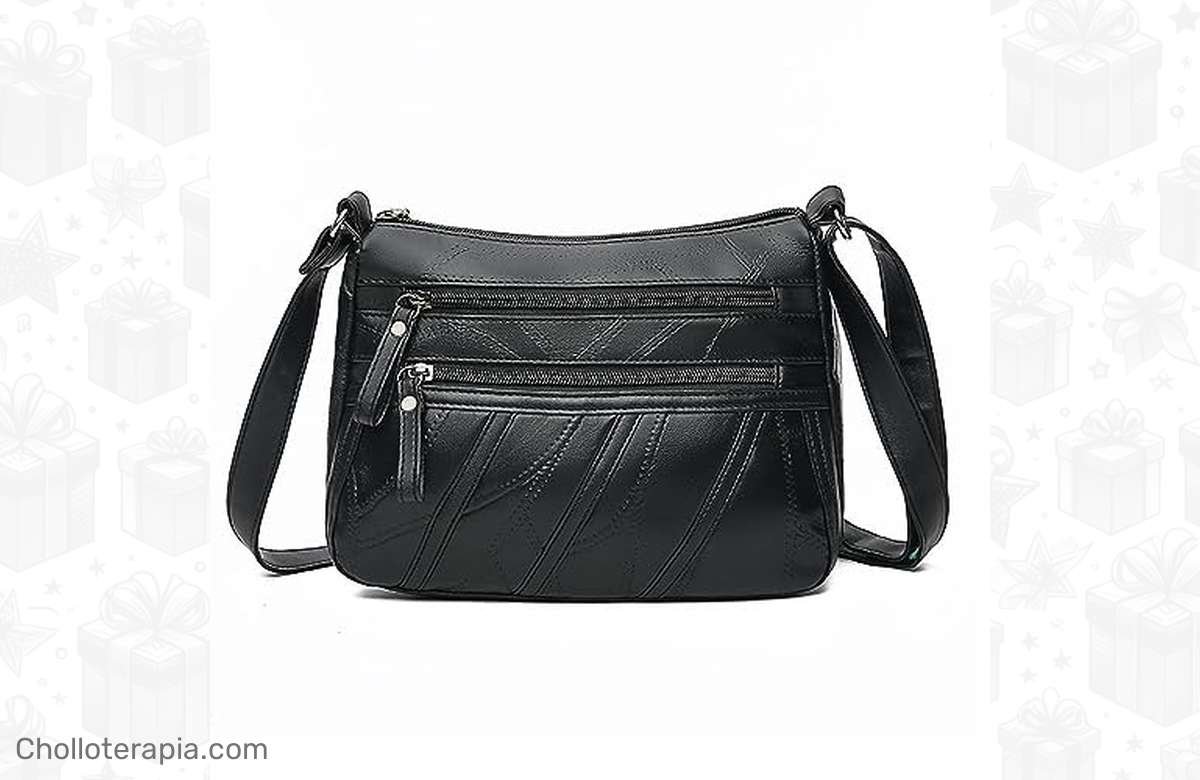 ¡Consigue tu bandolera de piel KOCAN al 50% y presume de estilo retro!