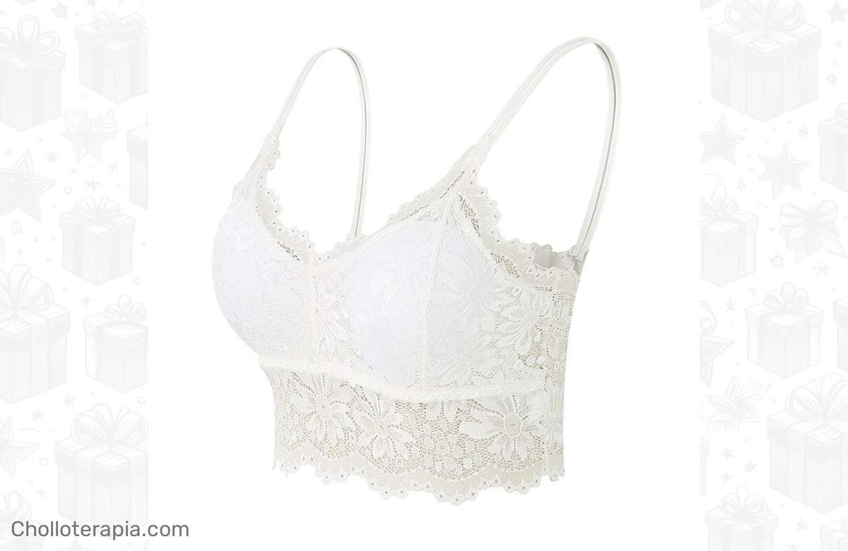 ¡Consigue tu look sexy con este sujetador de encaje seductor!