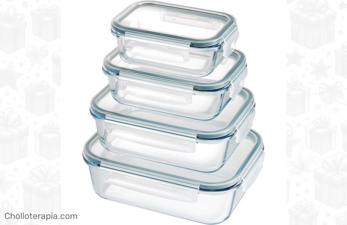 ¡Consigue tus fiambreras de cristal con tapa de MAXHOME antes de que se agoten!