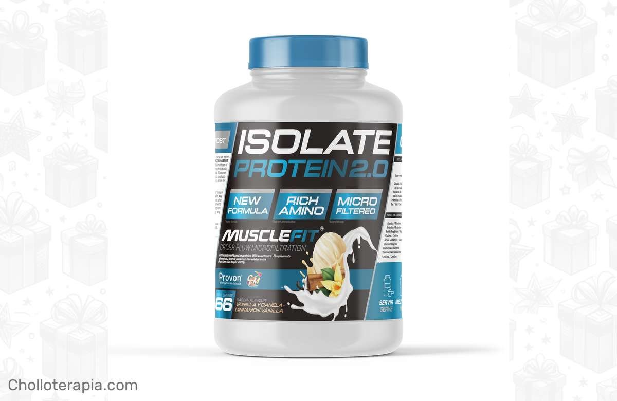 ¡Consigue tus músculos soñados con un descuento exclusivo en ISOLATE Protein CFM 2kg – MuscleFit!