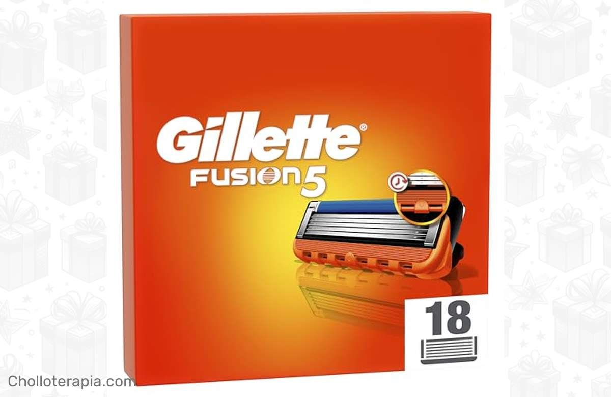 ¡Consigue un afeitado perfecto con 18 cuchillas de recambio!