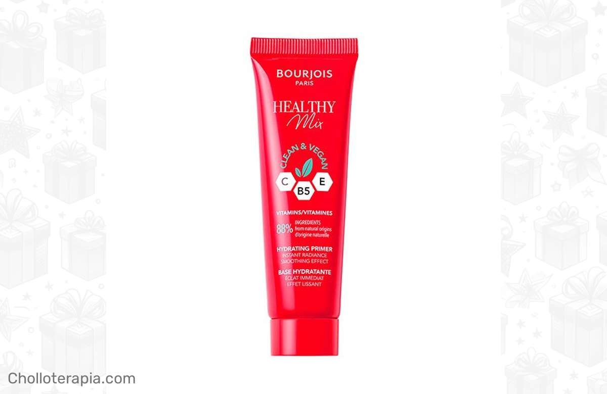 ¡Consigue un look impecable en segundos con la prebase de maquillaje Bourjois Healthy Mix Primer!