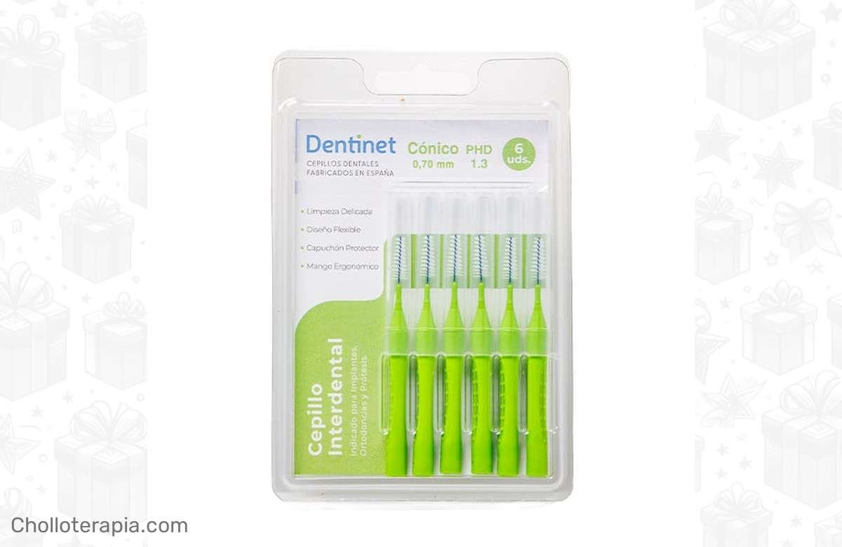 ¡Consigue una sonrisa impecable con Cepillos Interdentales Cónicos 0.70 mm Dentinet!