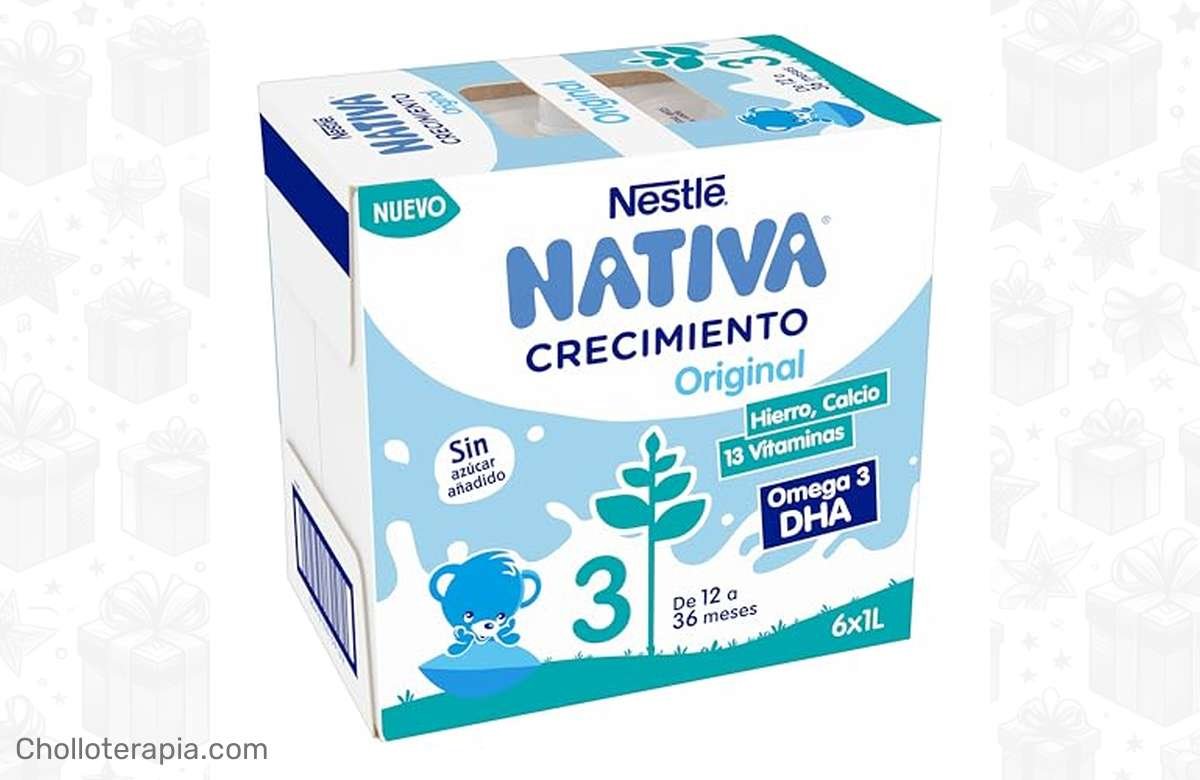 ¡Consigue ya tu NESTLÉ NATIVA sin azúcar para tus hijos!