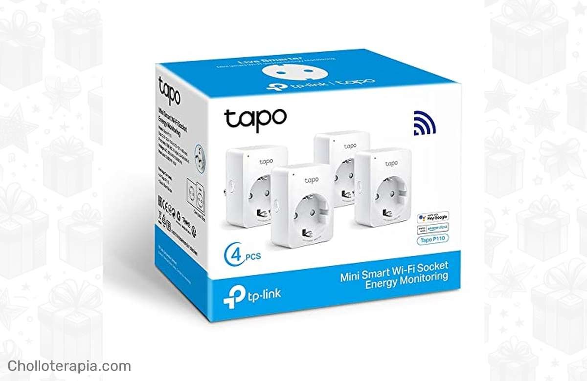 ¡Controla tus dispositivos con un click! Ahorra energía con el pack de enchufes inteligentes TP-Link Tapo P110