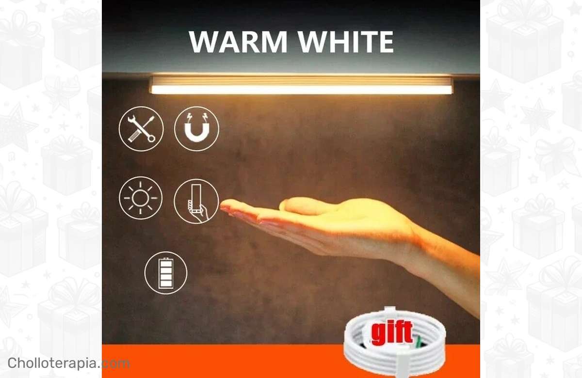 ¡Dale vida a tus noches con esta genial lámpara LED con sensor!