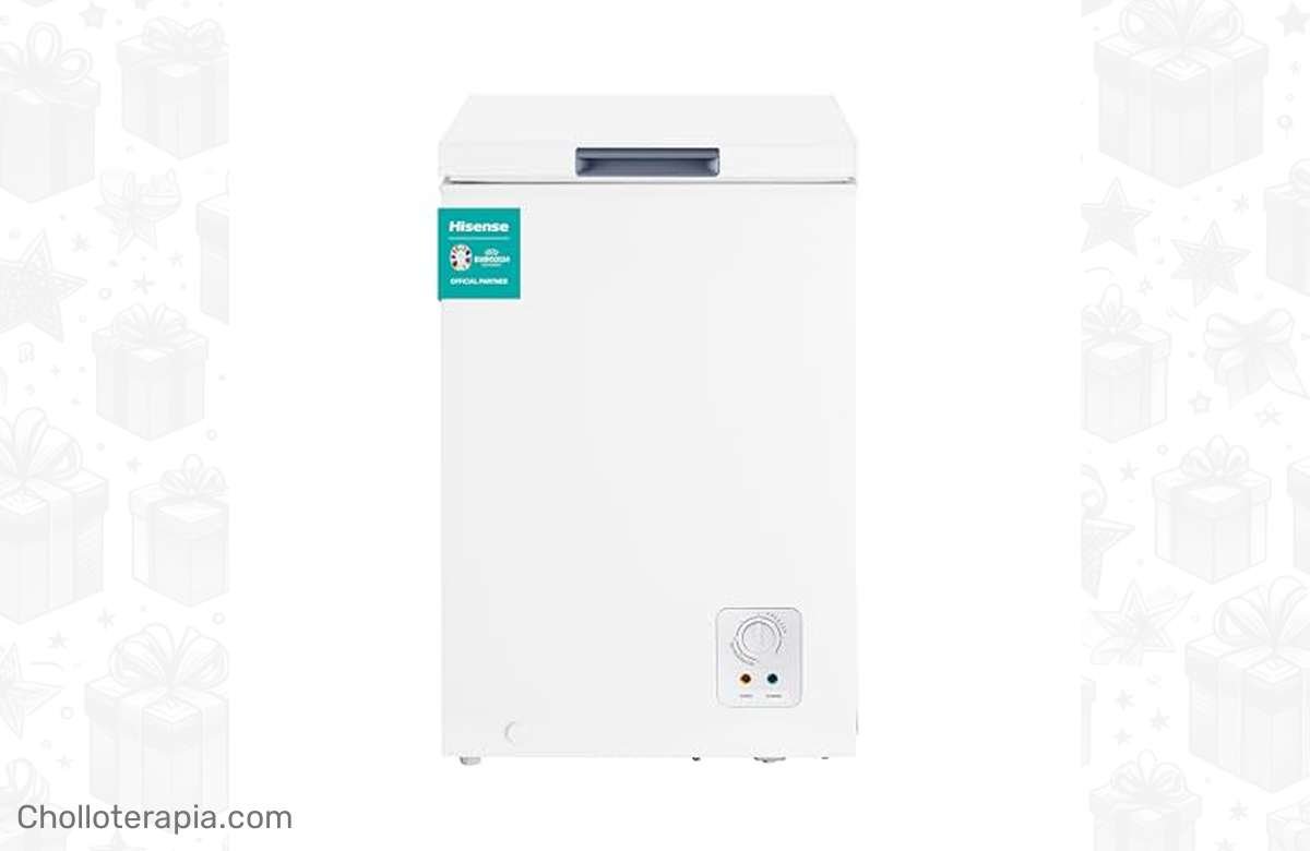 ¡Descuento alucinante! Congelador Horizontal Hisense de 95L ¡Aprovecha ya!