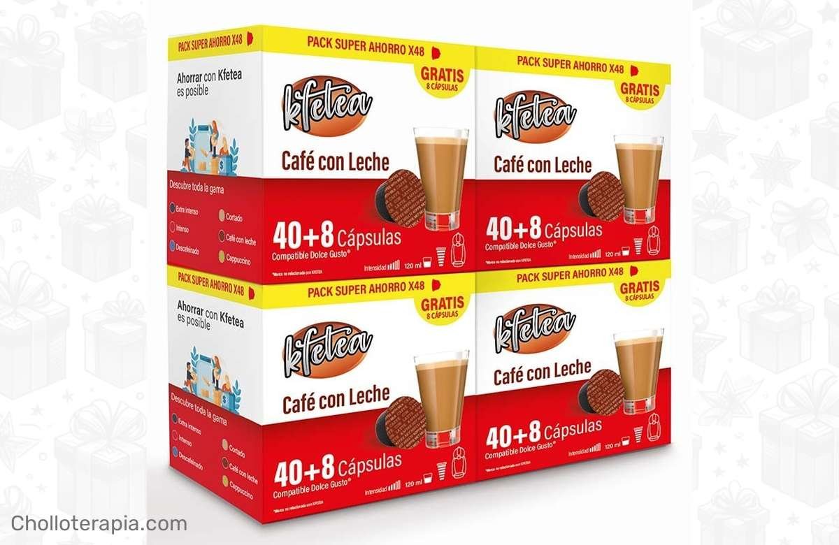 ¡Descuento arrasador en Café con leche Kfetea!